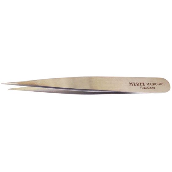 Mertz  Pointed Professional Tweezer Stainless Steel-219 RF P