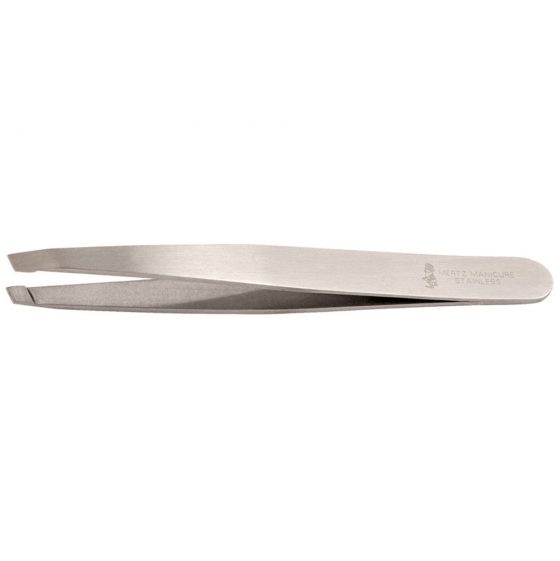 Mertz  Slanted Professional Tweezer 3 1/2 -220 RF D