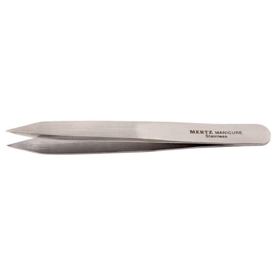 Mertz Electrolysis Tweezer with Blunt Tip- 235-2 RF