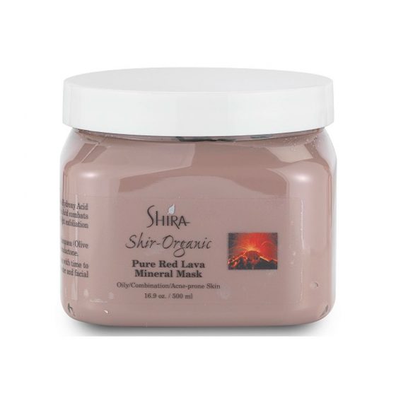 Shir-Organic Pure Red Lava Mineral Mask Travel Size