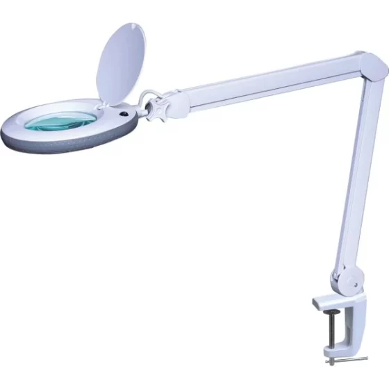 Magnifying Lamp LED White with 2 Function Brightness Control Item #6024