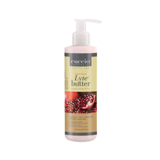 Cuccio Ultra Sheer Lyte Butter Pomegranate & Fig