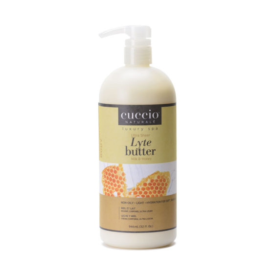 Cuccio Ultra Sheer Lyte Butter Milk & Honey