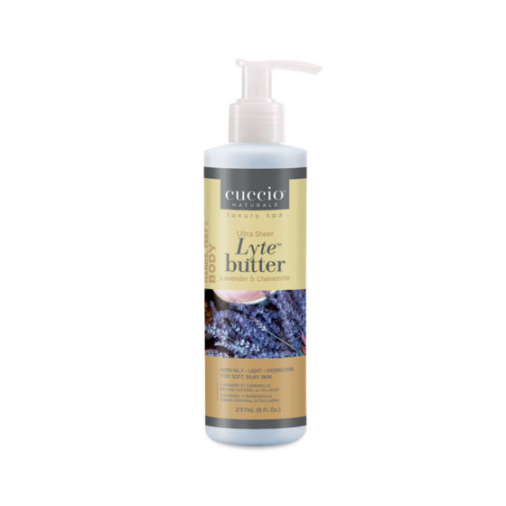 Cuccio Ultra Sheer Body Butter Lyte Lavender & Chamomile