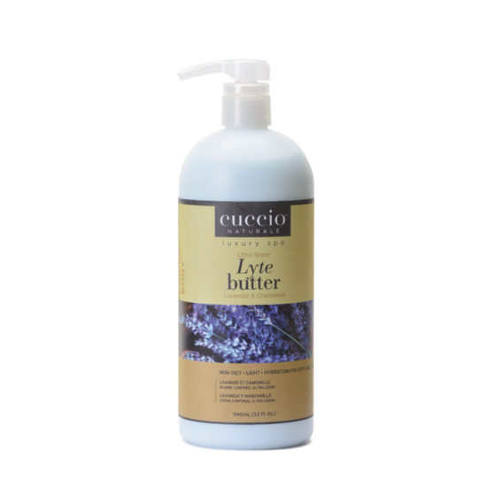 Cuccio Ultra Sheer Body Butter Lyte Lavender & Chamomile