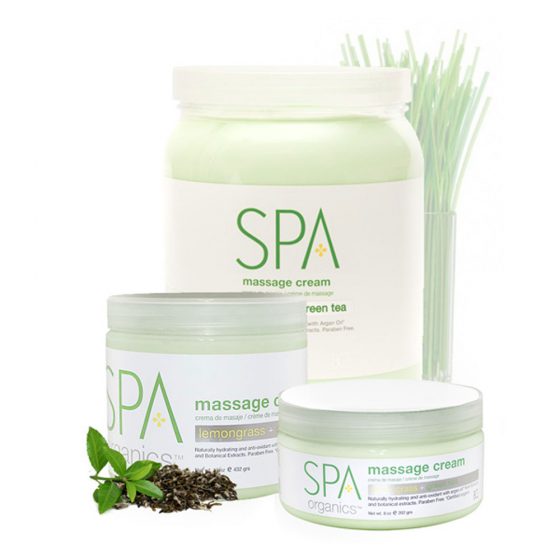 BCL-SPA STEP 4 : LEMONGRASS & GREEN TEA MASSAGE CREAM
