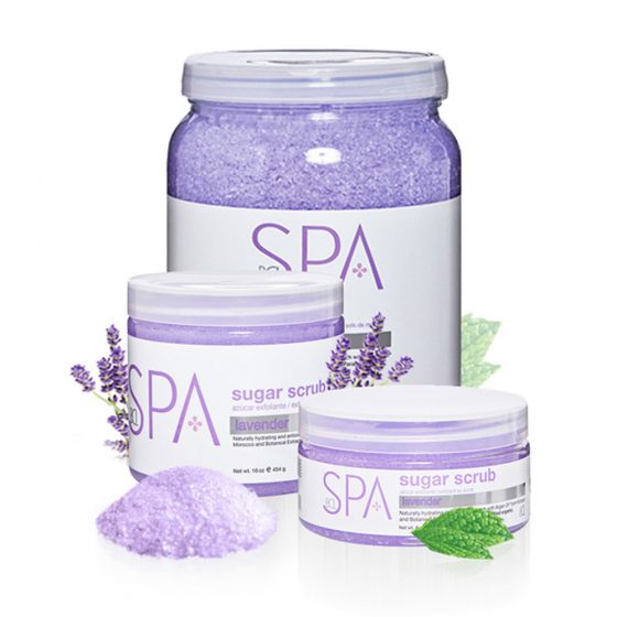 BCL-SPA STEP 2 : LAVENDER & MINT SUGAR SCRUB