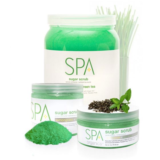 BCL-SPA STEP 2 : LEMONGRASS & GREEN TEA SUGAR SCRUB