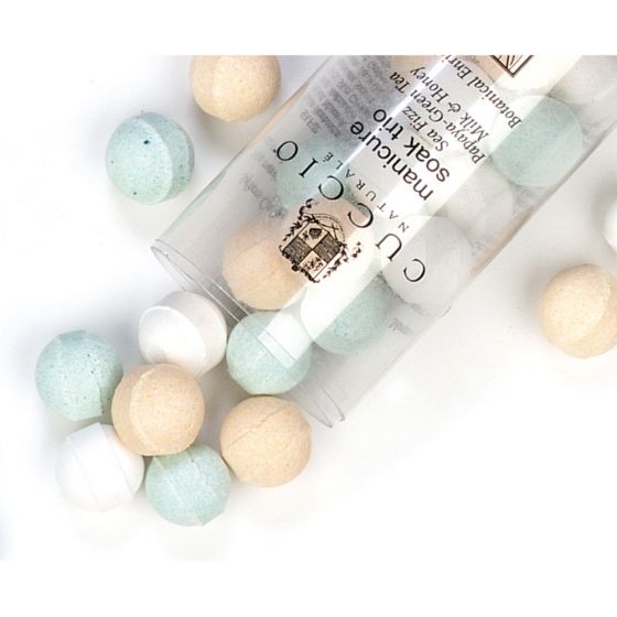 CUCCIO Manicure Soak Balls - Manicure Soak Ball Trio 24 Count