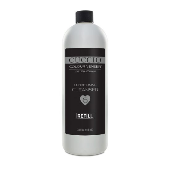 Cuccio Veneer Conditioning Cleanser, 8oz with Menda & 32 oz. Prof