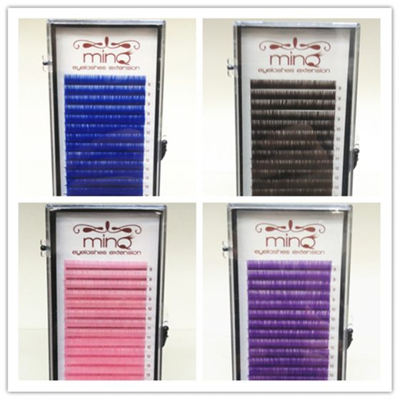 MINQ Lashes C Curl 0.07 mm (Various Color)