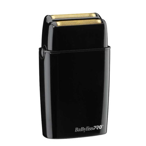 BABYLISSPRO® FOILFX02™ CORDLESS BLACK METAL DOUBLE FOIL SHAVER