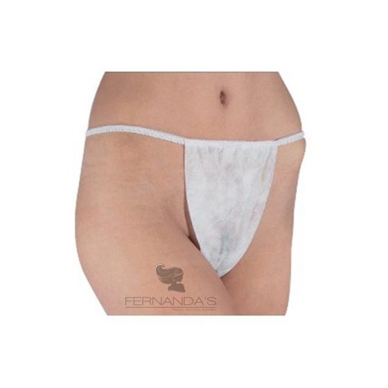 Disposable T-Back Undies (White)