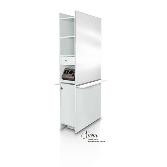 Gulfstream Siena Double Sided Mirrored Work Station