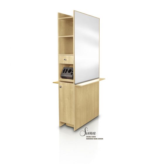 Gulfstream Siena Double Sided Mirrored Work Station