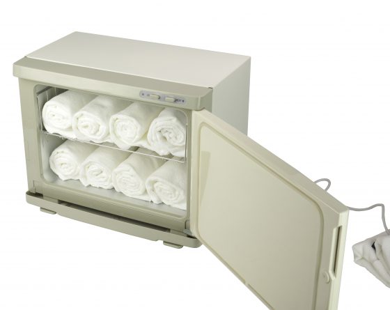 Hot Towel Cabinet with U.V Disinfectant - 24 Towel Storage JY-502