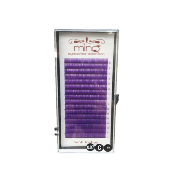 MINQ Lashes C Curl 0.07 mm (Various Color)