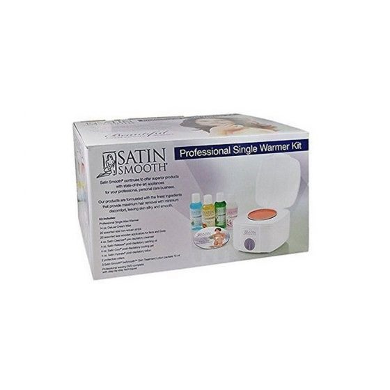 SATIN SMOOTH Single Wax Kit with Products and DVD
