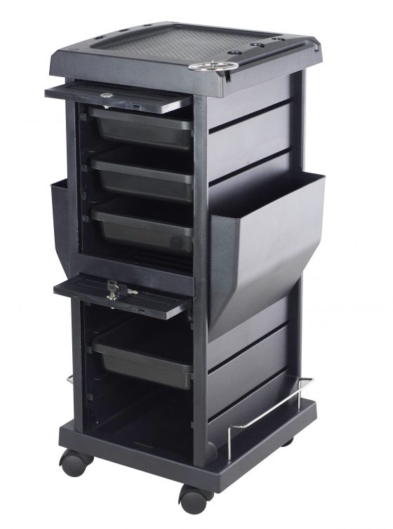 Salon Deluxe Trolley with Lockable Storage T-100B