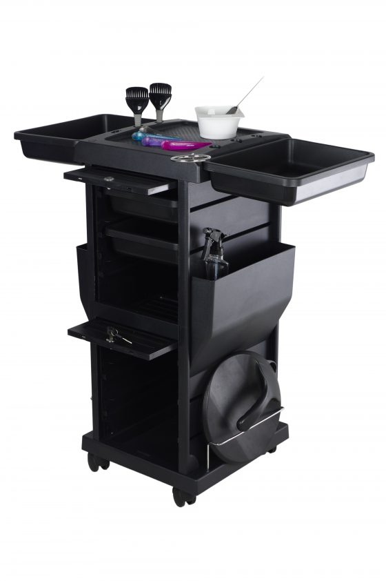 Salon Deluxe Trolley with Lockable Storage T-100B