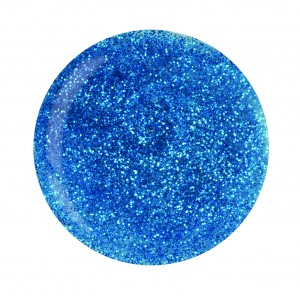 CUCCIO PRO T3 LED/UV Versatility Sparkle Gel  -Self Levelling 1oz  - Smurf Glitter