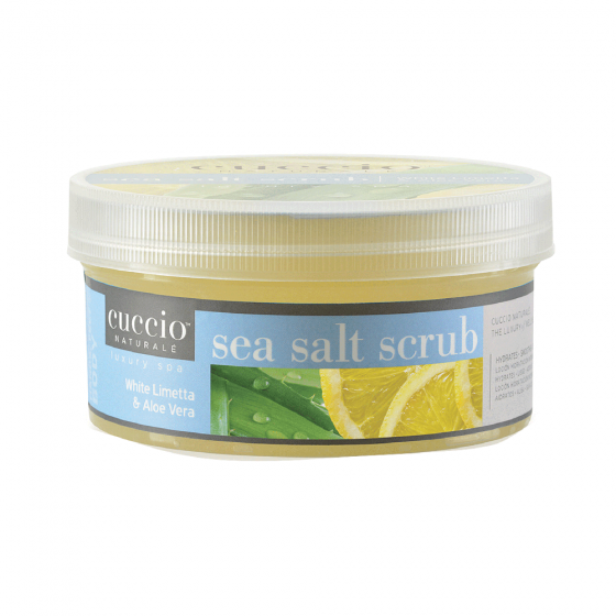 Cuccio White Limetta & Aloe Vera Sea Salts 19.5 oz