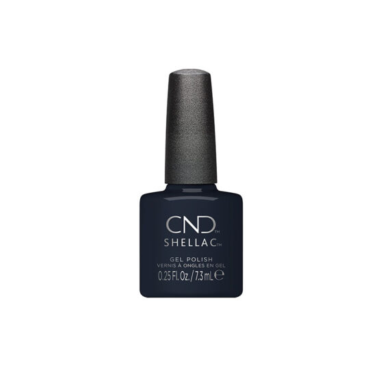 CND Shellac Indigo Frock