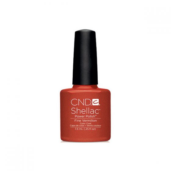 CND Shellac Fine Vermillion