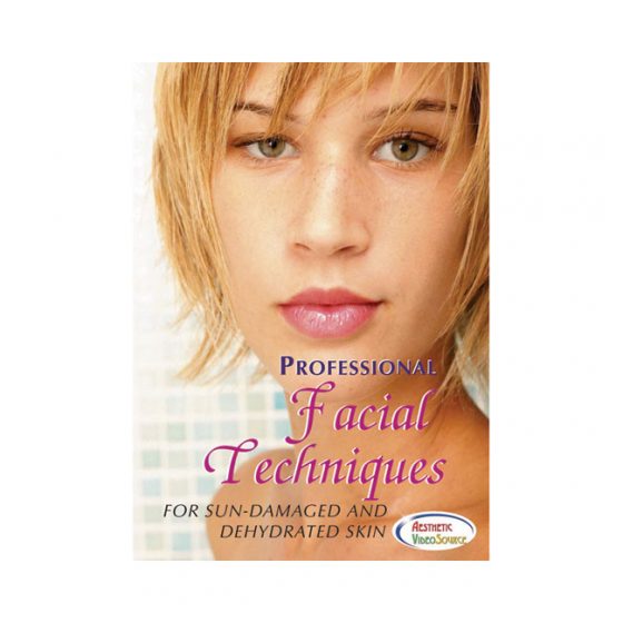 AESTHITICS DVD, FACIAL TECHNIQUES FOR SUN-DAMAGED AND DEHYDRATED SKIN