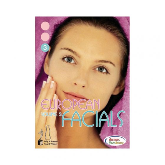 AESTHETICS DVD, EUROPEAN FACIALS VOL.3