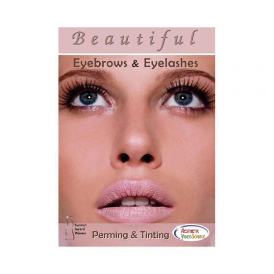 AESTHETIC DVD, BEAUTIFUL EYEBROWS & EYELASHES, PERMING & TINTING