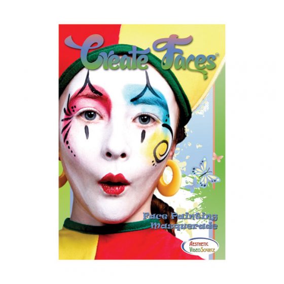 AESTHETIC DVD, CREATE FACES FACE PAINTING MASQUERADE