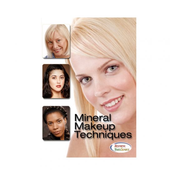 AESTHETICS DVD, MINERAL MAKE UP TECHNIQUES