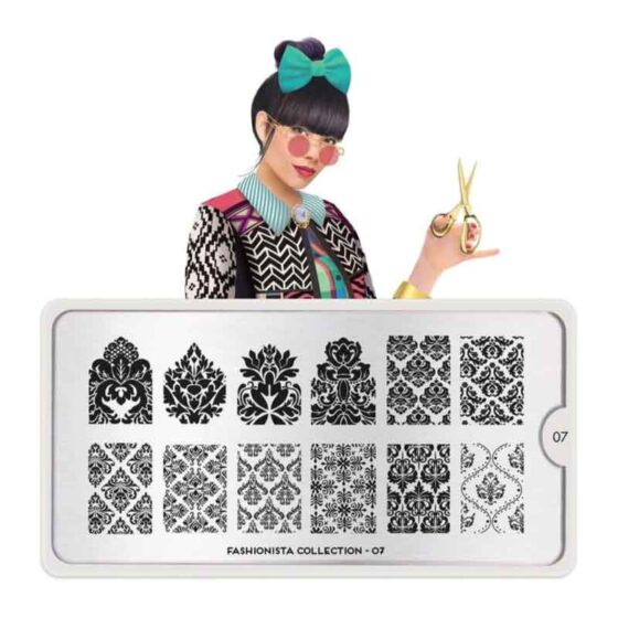 MOYOU Fashionista Stamping Nail Art Plate Collection
