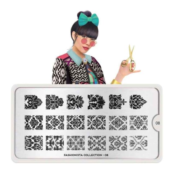 MOYOU Fashionista Stamping Nail Art Plate Collection