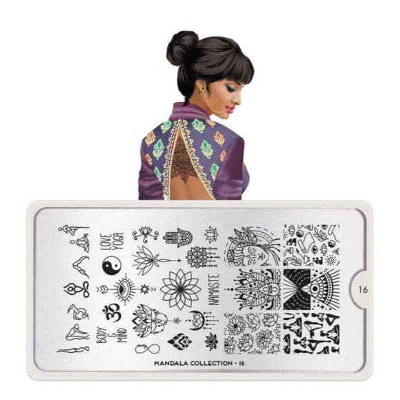 MOYOU Mandala Stamping Nail Art Plate Collection