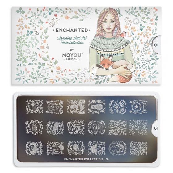 MOYOU Enchanted Stamping Nail Art Plate collection
