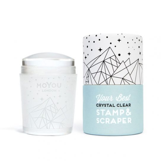 MOYOU Crystal Clear Stamp & Scraper