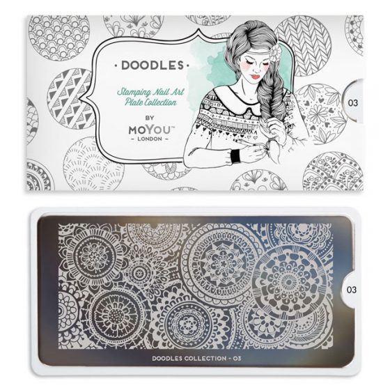 MOYOU Doodles Stamping Nail Art Plate collection