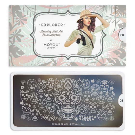 MOYOU Explorer Stamping Nail Art Plate Collection