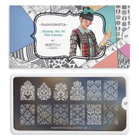 MOYOU Fashionista Stamping Nail Art Plate Collection