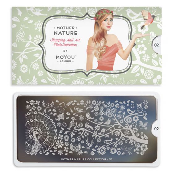 MOYOU Mother Nature Nail Art Plate Collection