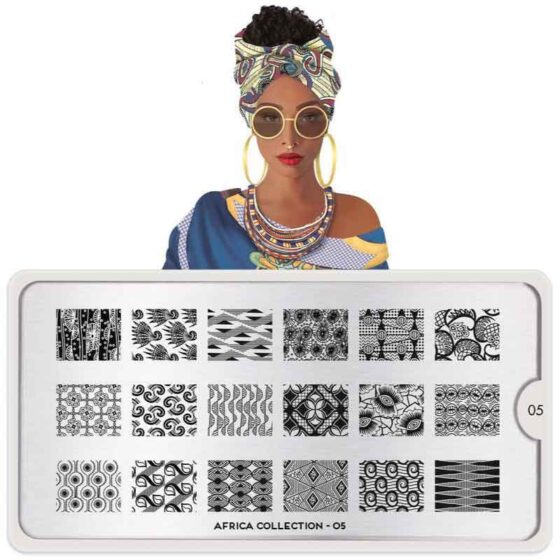MOYOU Africa Stamping Nail Art Plate Collection