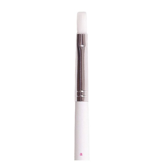 CUCCIO Nylon Gel Brush - Flat Tip #545