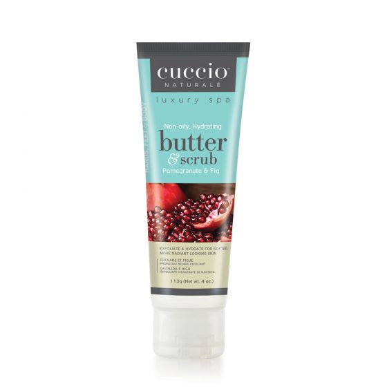 Cuccio Naturale Butter Scrub Retail Display, 4oz