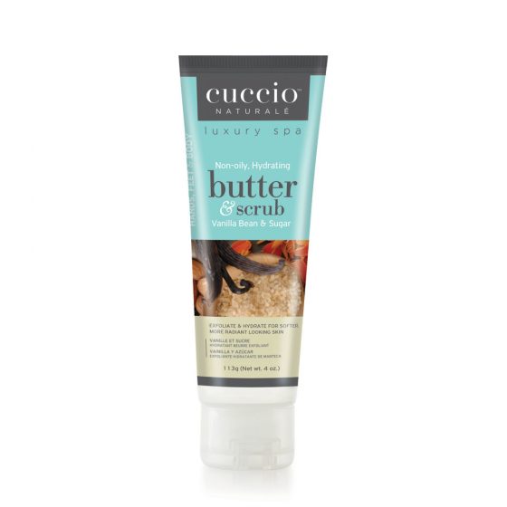 Cuccio Naturale Butter Scrub Retail Display, 4oz