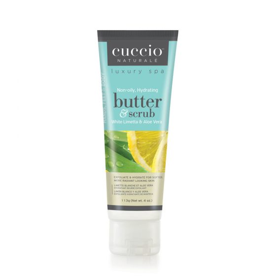 Cuccio Naturale Butter Scrub Retail Display, 4oz