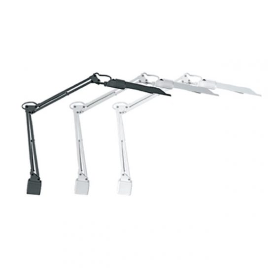 Classic Heading Swing Arm Lamp with Clamp