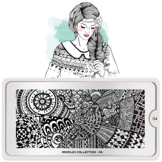 MOYOU Doodles Stamping Nail Art Plate collection