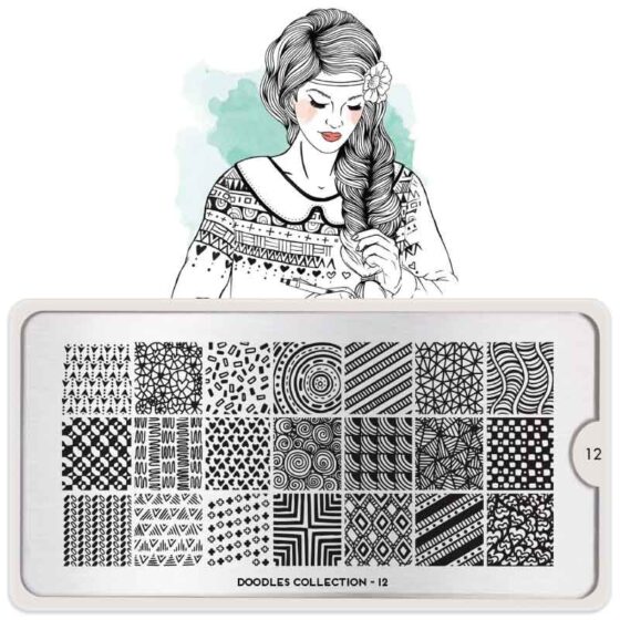 MOYOU Doodles Stamping Nail Art Plate collection